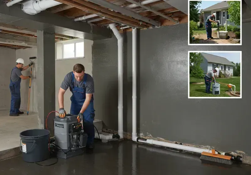 Basement Waterproofing and Flood Prevention process in Golden Valley, AZ